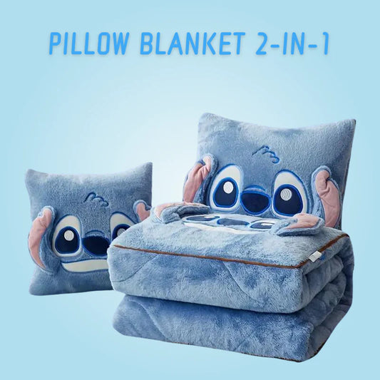 Stitch Pillow Blanket 2-in-1