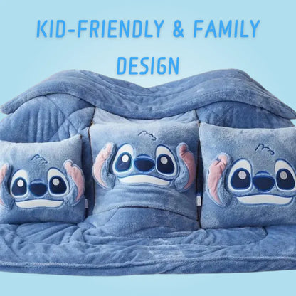 Stitch Pillow Blanket 2-in-1